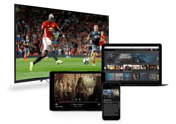 4K Live IPTV on multiple devices