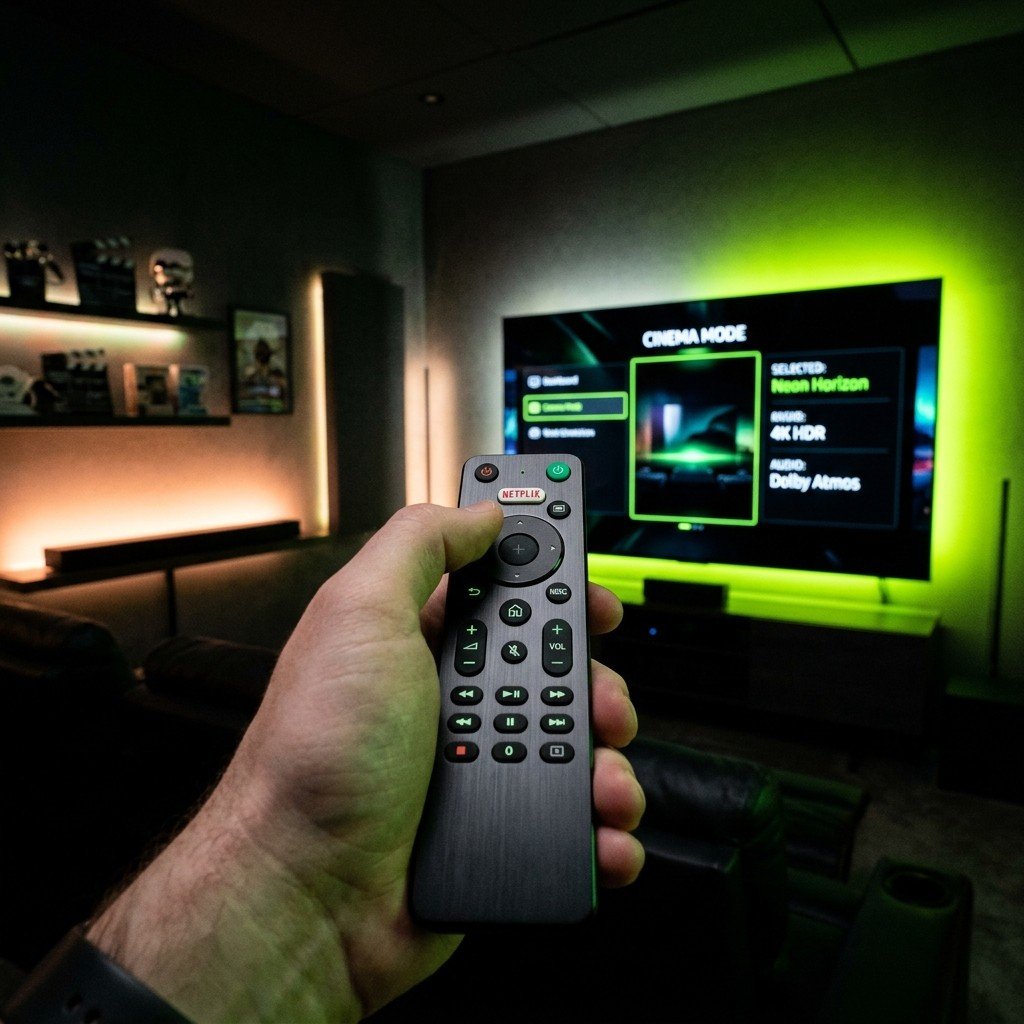 4K LIVE IPTV streaming live TV channels on a Smart TV in 4K Ultra HD
